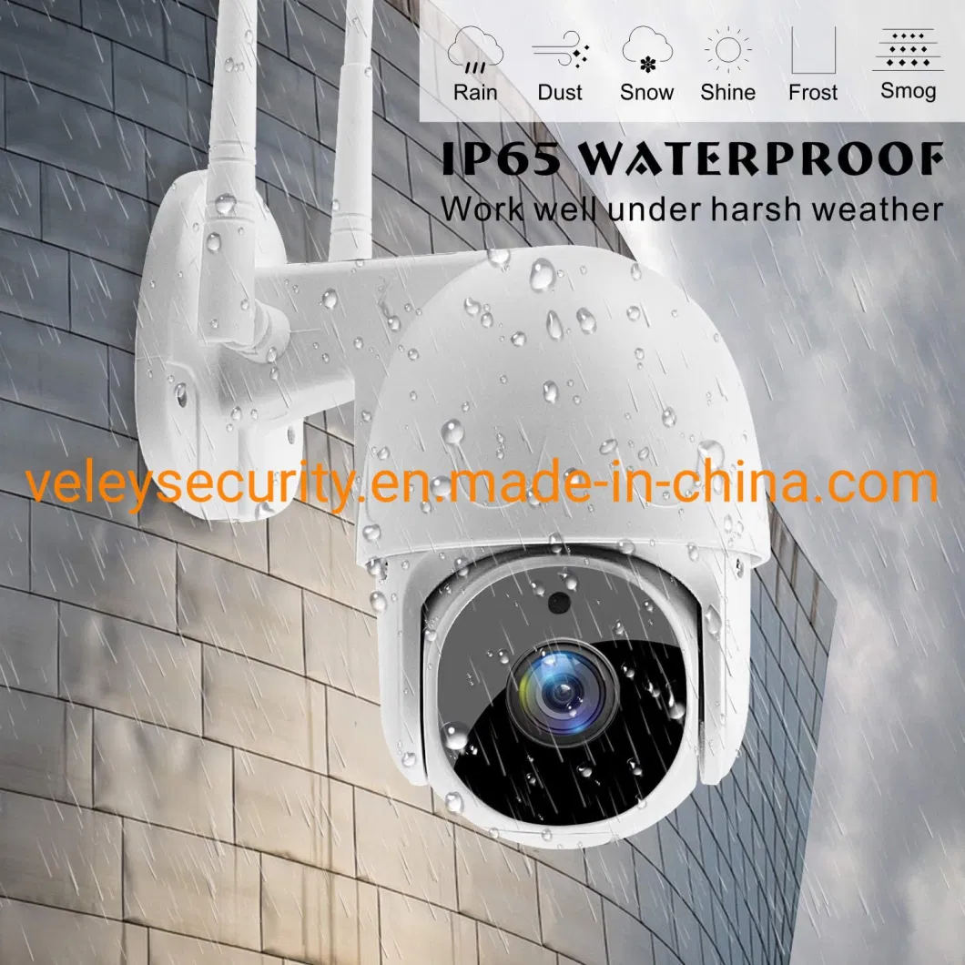 Good Quality Tuya Waterproof Camear/Smart Wireless Camera in Stock/WiFi Camera PTZ Dome/CCTV Video Outdoor WiFi Camera/HD Mini PTZ Camera for Home Security